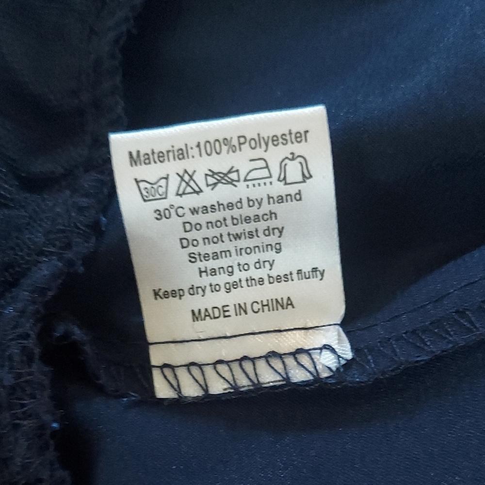 Two layer Navy Blue Tulle Petticoat Skirt - Picture 2 of 6